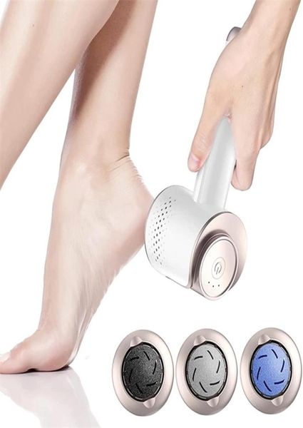 Strumenti di pedicure a vuoto File di piede elettrico Callo Skin Skin Remover USB Strumento di cura del piede portatile per assorbimento del piede USB 220302355184