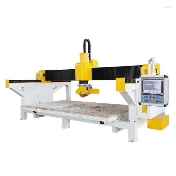 Shandong Igoldencnc 3 Asse 4 5 45 gradi 90 CNC Bridge Saw Blade Stone Taching Machine in vendita