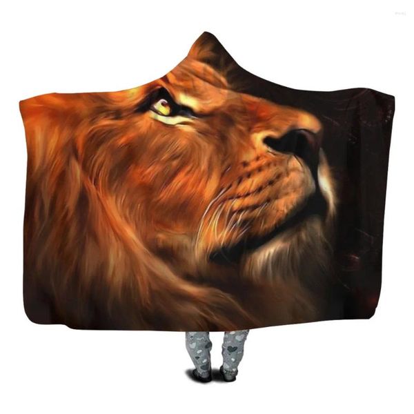 Cobertores Animal Lion Blanke