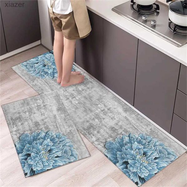 Teppich Langer Küchenteppich für Bodenbetonten Eingänge Türen Schlafzimmer Wohnzimmer Dekorationen WX466525