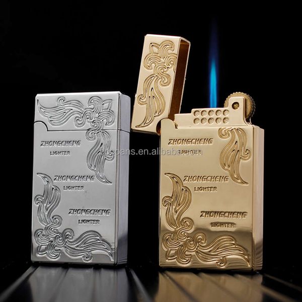 JM Creative Personally Ligher Wind -Reseply Flame Glame Glame Glame Glame Cigarette Sigarette Lighter Men Sigarette Ligher