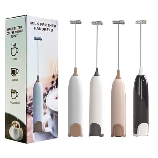 Handheld Electric Milk Kaster Küchenschaum Maker Mini Mixer Eggon Elektrikmixer Kaffee Milch Rührer für Matcha/Heiße Schokolade/Cappuccino