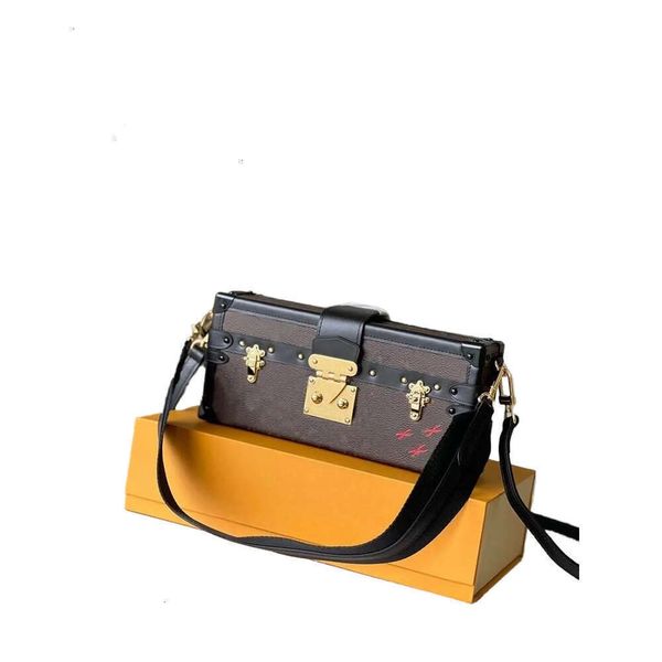 Taschen Luxurys Modedesigner Damen Bag Petite Malle Ost West M46120 Umhängetasche 7A Qualitäts Totes