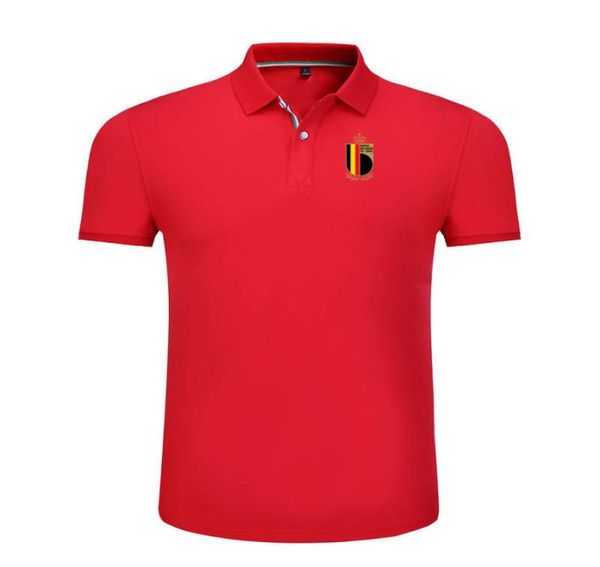 Бельгия 2020 Весна и летняя новая хлопковая футбольная рубашка поло Men039s Shortsleaved Lysex Unisex Polo Can Diy Custom Men039S9446932