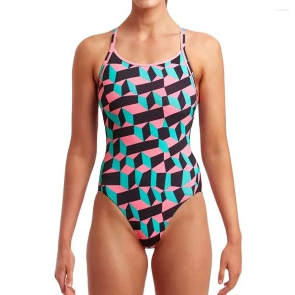 Mulher feminina 2024 Funkita Mulher Swimsuit Swimsuit Sexy Felts Tights