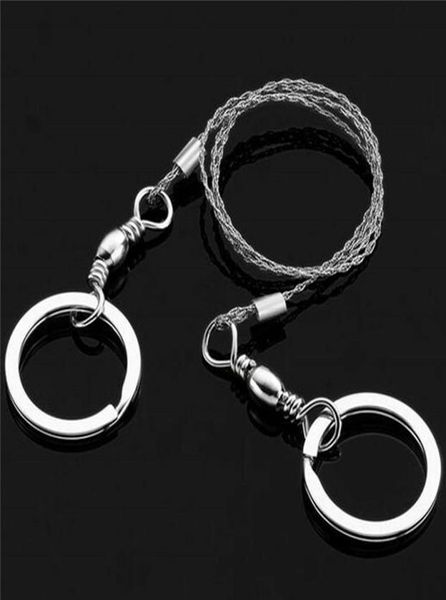 Campo Sobrevivência de arame inoxidável serra ao ar livre Fertraw Camping Tool Hand Chain serra Cutter C7275609328