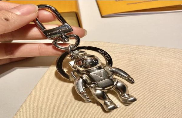 Anel de suspensão do astronauta não perde a chave da bolsa de chave de coloração Chain Chain Keyring Diselfes Designer 19542028