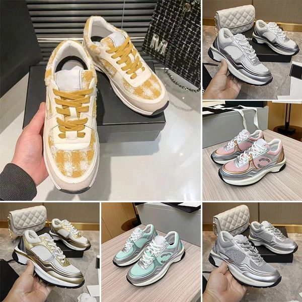 Scarpe casual per donne designer Designer Dress Shoes Allenator di lusso per esterni per esterni sneaker sneakers CH SCARPA PATTRAFICA Piatta