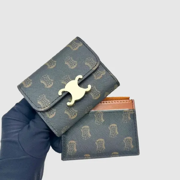 Borse di lusso per la sacca per sacchetti di lusso Key busta per piccolo designer sacca sacca femmina carta portafoglio classiche classiche clutch hide hide portate porta cartongetta moneta te057 h4