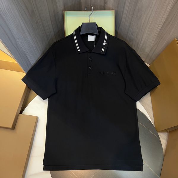 Neue Herren Polo-Shirts Luxus Designer Kleidung Kurzarm Fashion Summer T-Shirt Mode Stickerei Kurzärmele Tops Turrenhälfte T-Shirt Casual Tops S-XL