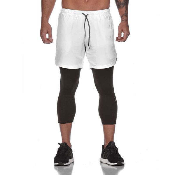 Lu -Männer Sport Shorts High Herren Mesh Gym