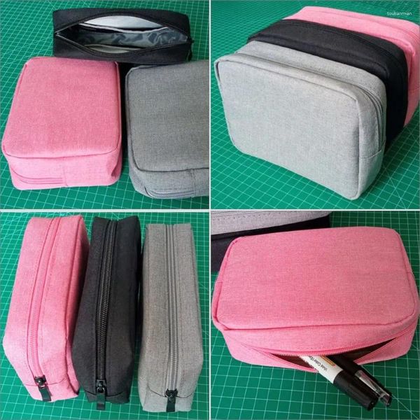 Bolsas de armazenamento Bolsa de cabos de dados de grande capacidade Oxford Acessórios digitais resistentes ao desgaste fone de ouvido portátil à prova d'água