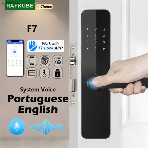 Smart Lock Raykube F7 Inteligente Lock Finger Fisle