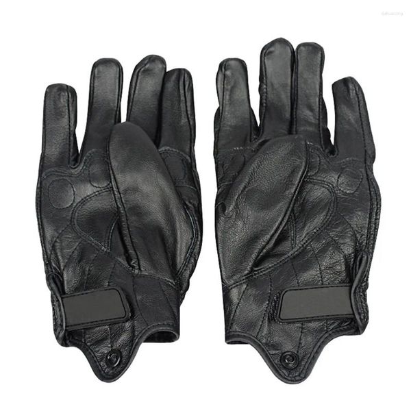 Luvas de ciclismo estilo motocicleta moda confortável portátil campina de cabra Touch Screen Men Mulheres Moto Glove Bike Electric#266849