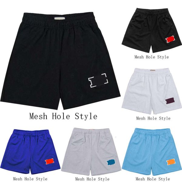 Mesh Shorts Hole Sport Shorts Männer Frauen Eric Emmanuels atmungsaktivem Basketball Eric Short Tech Fleece Shorts Beach Pants Outdoor Freigelassene Tägliches Outfit Großhandel R.