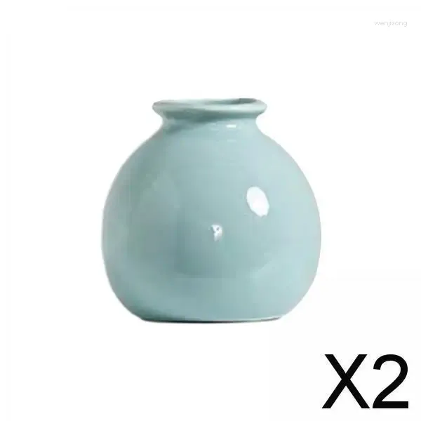 Вазы 2x Plant Pot Office Gift Kitchen Sweelf