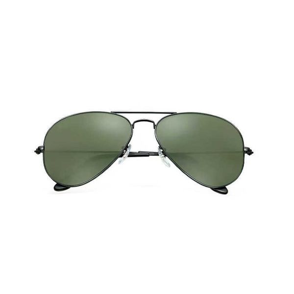 2021 Meistverkaufte Modemenschen Retro Flieger Sonnenbrille Glas Sonnenbrille Kröte Spiegelbrillen Fahren Fahren Sie Schutzbrillen für Männer und Frauen und 205Q