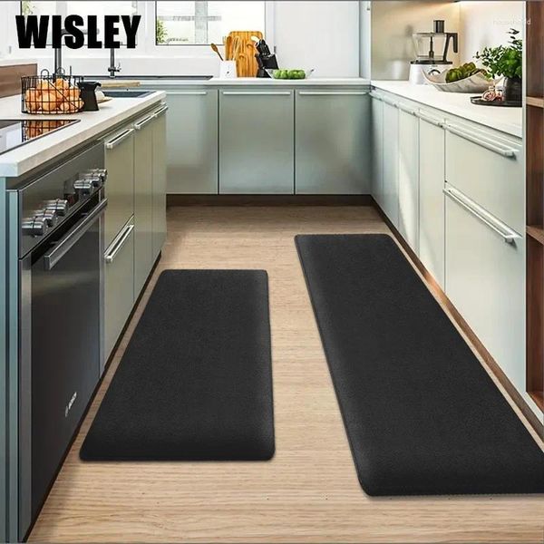 Tapetes de tamanho grande tapete de cozinha não deslizamento absorvente tapete de piso