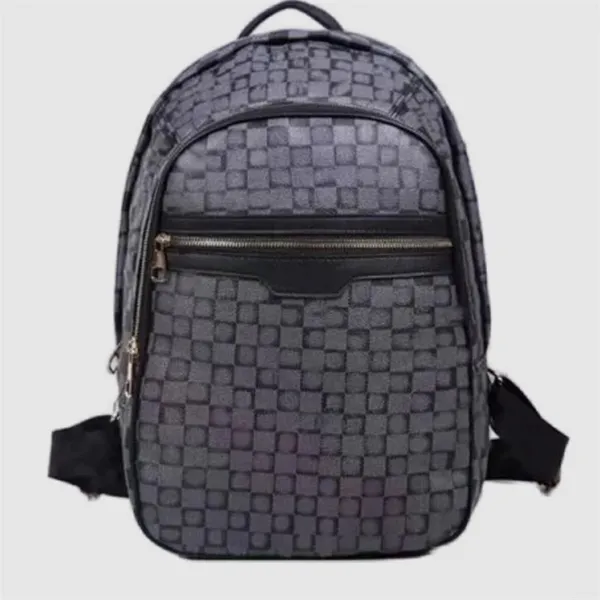 Designer Backpack Designer Bookbag Mochilas de grande capacidade Saco de luxo com zíper para bolsas escolares de bolsas de bagagem Rucksack Classic Genuine Sports Sports TE054 H4