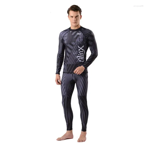 Moda de banho feminina Slinx 0,5 mm Lycra Men Terne molhado Anti -UV Beachwear Diving Skin Casas à beira -mar