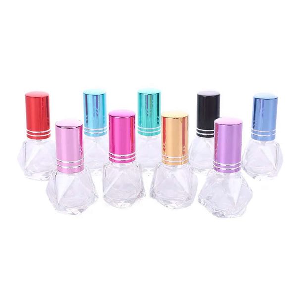 RHomb Glass 8ml Pequenos frascos de spray vazio por atacado Atomizador de perfume Retirizador para viagens Fragrância portátil Bottle Bottle