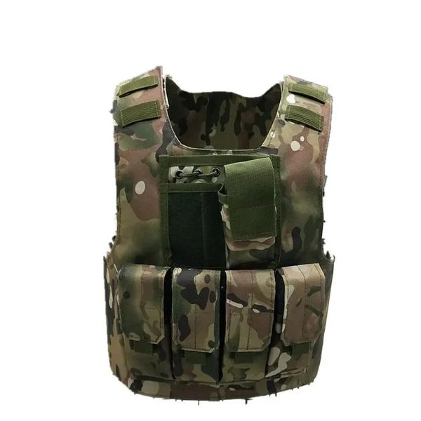 Kinder Camouflage Taktische kugelsichere Westen Militäruniformen Kampf Armor Armee Soldat Ausrüstung Spezialkräfte Cosplay Kostüme 240430