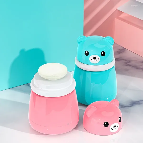 Бутылки для хранения детская милая мультфильма медведь детская ящик для слойки для талак