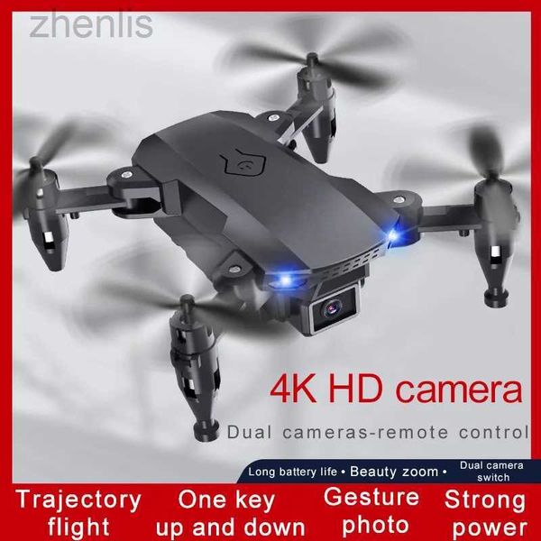 Дроны CS07 Drone Dual Lens Aerial Photography Mini Flouging Multi Rotor Aircraint с дистанционным управлением игрушки с дистанционным управлением игрушки с фиксированной высотой D240509