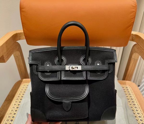 Bolsas de luxo artesanais de alta qualidade de luxo Bolsas de designer de couro importadas 1: 1 Feito em Guangzhou, China Couro original 5A Cargo de qualidade