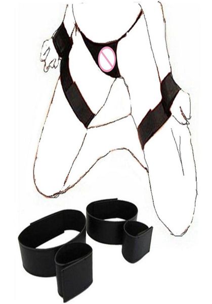 Yutong Взрослые рабыни BDSM Бондаж нейлоновые ручные наглетники для женщин -игрушки для женщин пары фетиш -манжеты бедра сдержанностью ремонт y Продукты 9012271
