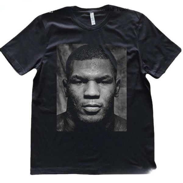 Campione della boxe Mike Tyson Tysp Stampato Fan T-shirt Hiphop Style Fashion Brand Streetwear 301 5908