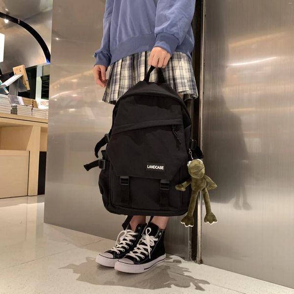 Backpack School Trend Teenage Boy Girls Bookbag Mode wasserdichte College Rucksack Kinder Freizeitpack Schoolbag