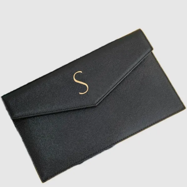 Portafoglio sacchetto frizione Designer Woman Card Holder Designer Pulses Envelope Portafoglio Uomo Lady Flap Borse Borse Guid