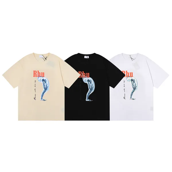 Designer de moda Tshirt Mens camisa feminina tshirts deusa impressão de high street hiphop camisetas de verão camisetas casuais respiráveis solteiras de casais de casais