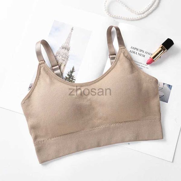 Aktive Unterwäsche heißer Verkauf nahtloser Brassiere BHs für Frauen volle Tasse Atmungsaktives Bralette Draht Schlaf BH Röhrchen Top für Sport Bra Hochqualität D240508