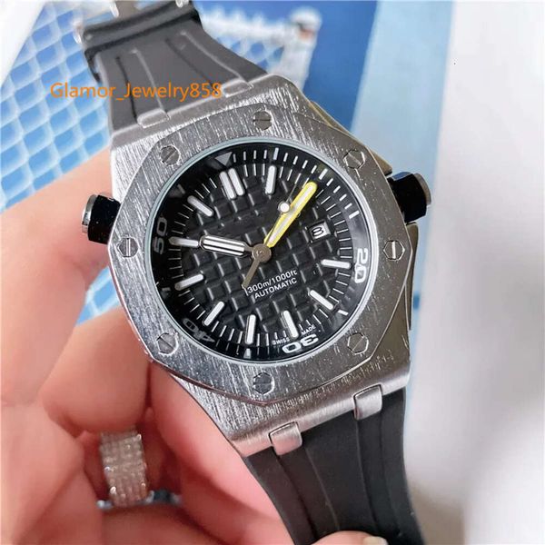 NY LA GM NEU NEU MODE MENS AUTOMATISCHE Quarz Bewegung wasserdicht hochwertiges Armbanduhr Stunde Hand Display Gummi -Gurt einfache beliebte Uhr DBG DBG