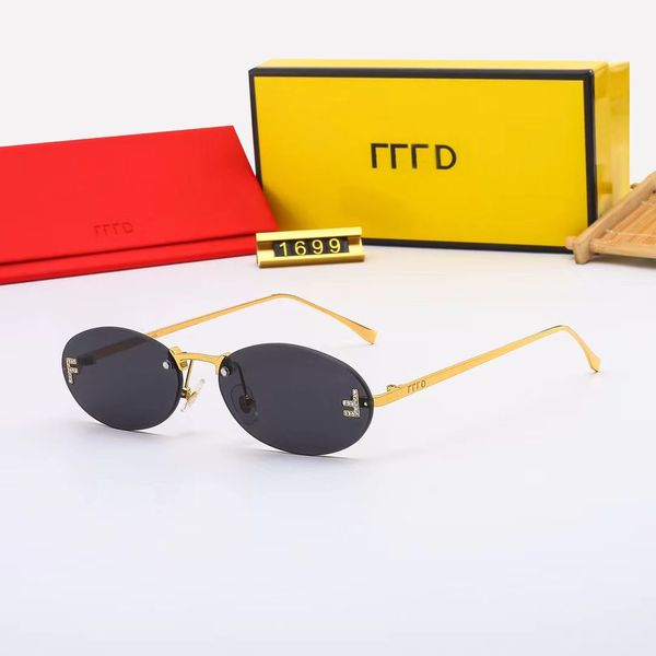 Luxusdesignerin Sonnenbrille würzige Sonnenbrille im Stil von Frauen für Frauen sexy Reisebrillen Trend Männer Geschenkbrillen Strand Schattierung UV -Schutz polarisierte Brille mit Kasten