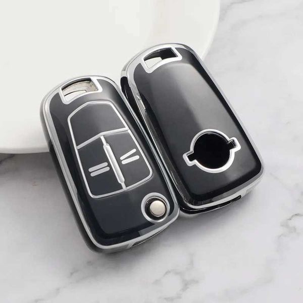 Chiave auto TPU in stile auto chiave remoto porta cover fob per guscio per Opel Vauxhall Corsa Astra Vectra Signum 2 Accessori per portachiavi T240509