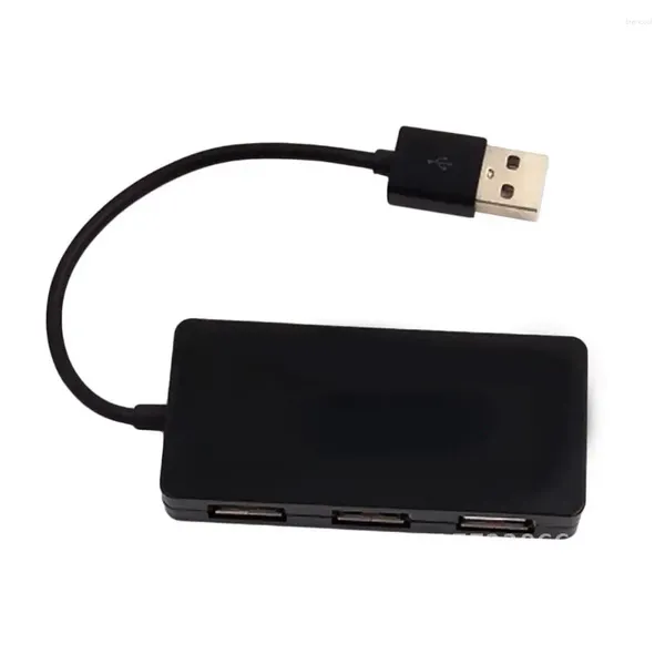 Adaptador USB 2.0 Hub 4 Portas divisor de alta velocidade Conversor para notebook Laptops PC Acessórios para computadores