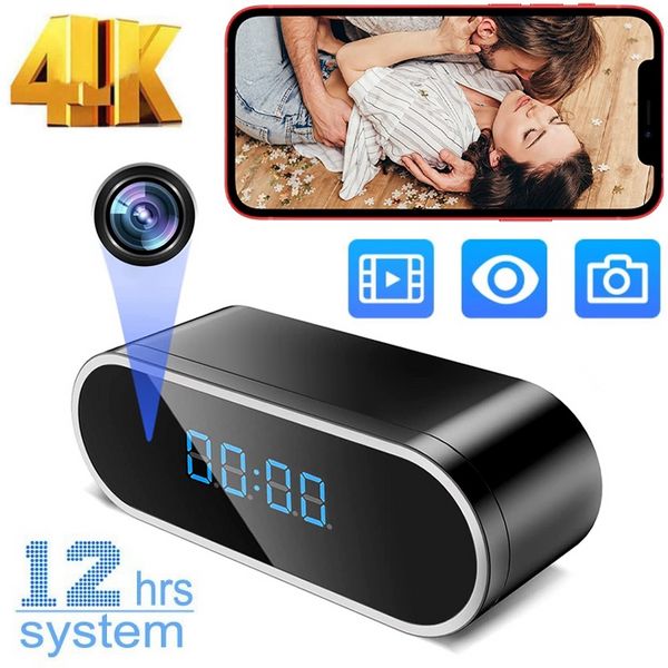 WiFi Mini -Kamera Uhr Mini -Kamera -Rekorder HD Secret IR Nachtsicht Bewegung Erkennen Sie Camcorder Home Surveillance -Überwachungskamera