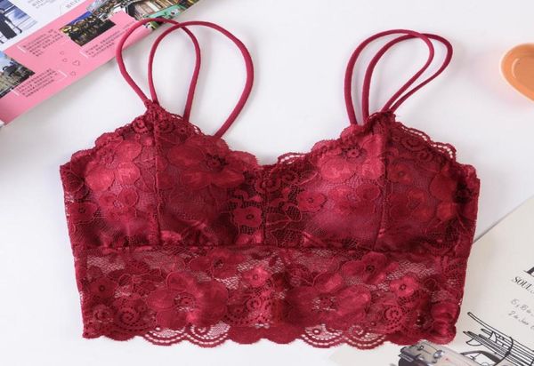 2020 Braraletta elastici Braralette Sexy Lingerie Reggiseno Top Abiti che produce filo intimo reggiseno rosso Bra nero 4691545