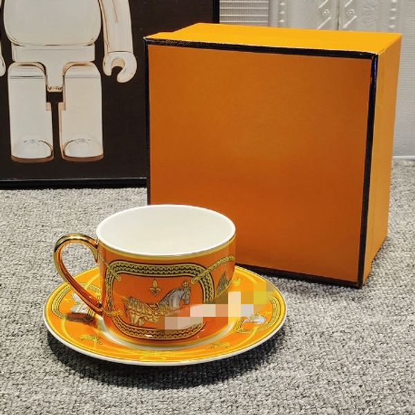 Leichte Luxus und Einfachheit Kaffee Set Europäische Nachmittagstee Set Black Tea Tasse All-Match