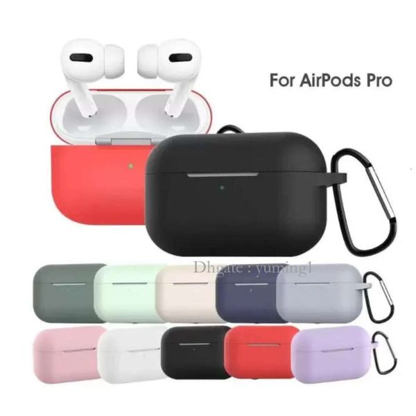 200 шт./Лот для Apple Airpods Case Silicone Silpor Soft Ultra Lon Throut Airpod Cover Earpod Case Antrop Airpods Pro Case Dhl Shipping