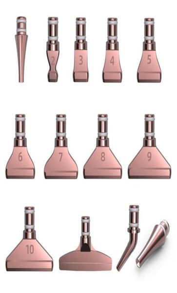 Punta in acciaio inossidabile multiplo in oro rosa in oro rosa per trapano utensili 5d si adattano alla testa in metallo a resina8001918