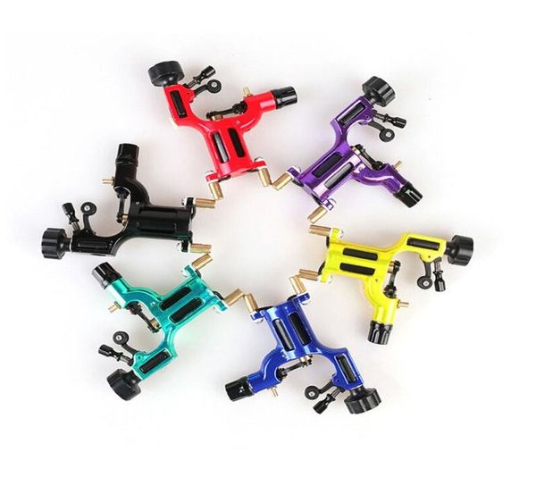 Dragonfly Rotary Shader e Liner Tattoo Machine 6 Cores Artista Motor Lining Kit6445588