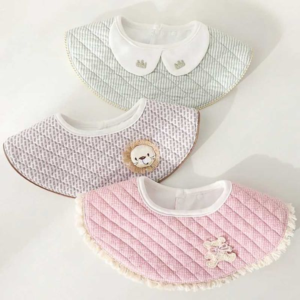 Asciugamani abiti da bavaglio per alimentazione per bambini orso coniglio per bambini asciugamano morbido tessuto di burp di cotone per bambini neonati