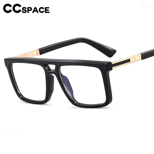 Sonnenbrillen Frames 57401 Marke Design Hohlaushöhle aus blauem Licht Brillen Mode Square Optical Spectakles Classic Rezept Brille