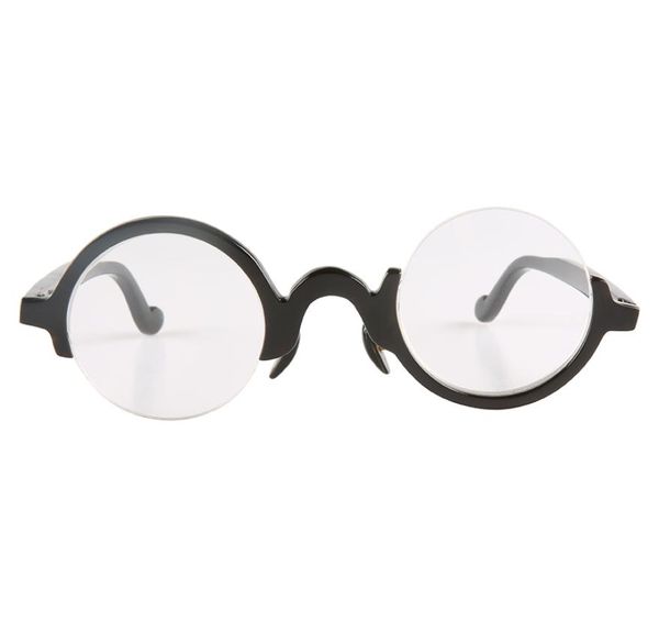 Odd asymmetrische halbe runde Halbkreis -Arc Buffalo Hornrahmen Halbbrille Lesen Brillen optische Brillen Horn Sonnenbrille2631070