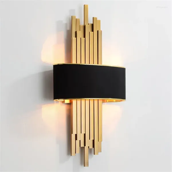 Wandlampe Nordische Gold LED für Hintergrunddekoration Beleuchtungsbestand