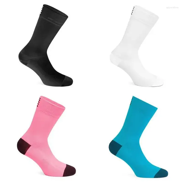 Herrensocken Männer Sport fahren Fahrradbasketball Running Socken Sommer Wander Tennis Ski Mann Frauen Fahrrad Fahrrad Rutsch